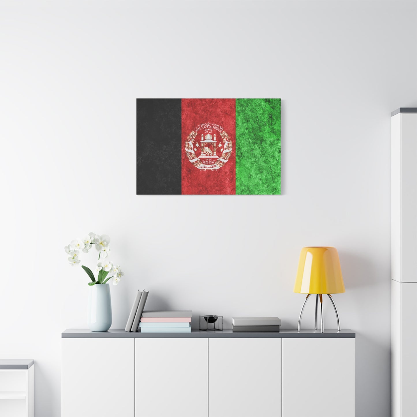 Afghanistan Flag Matte Canvas