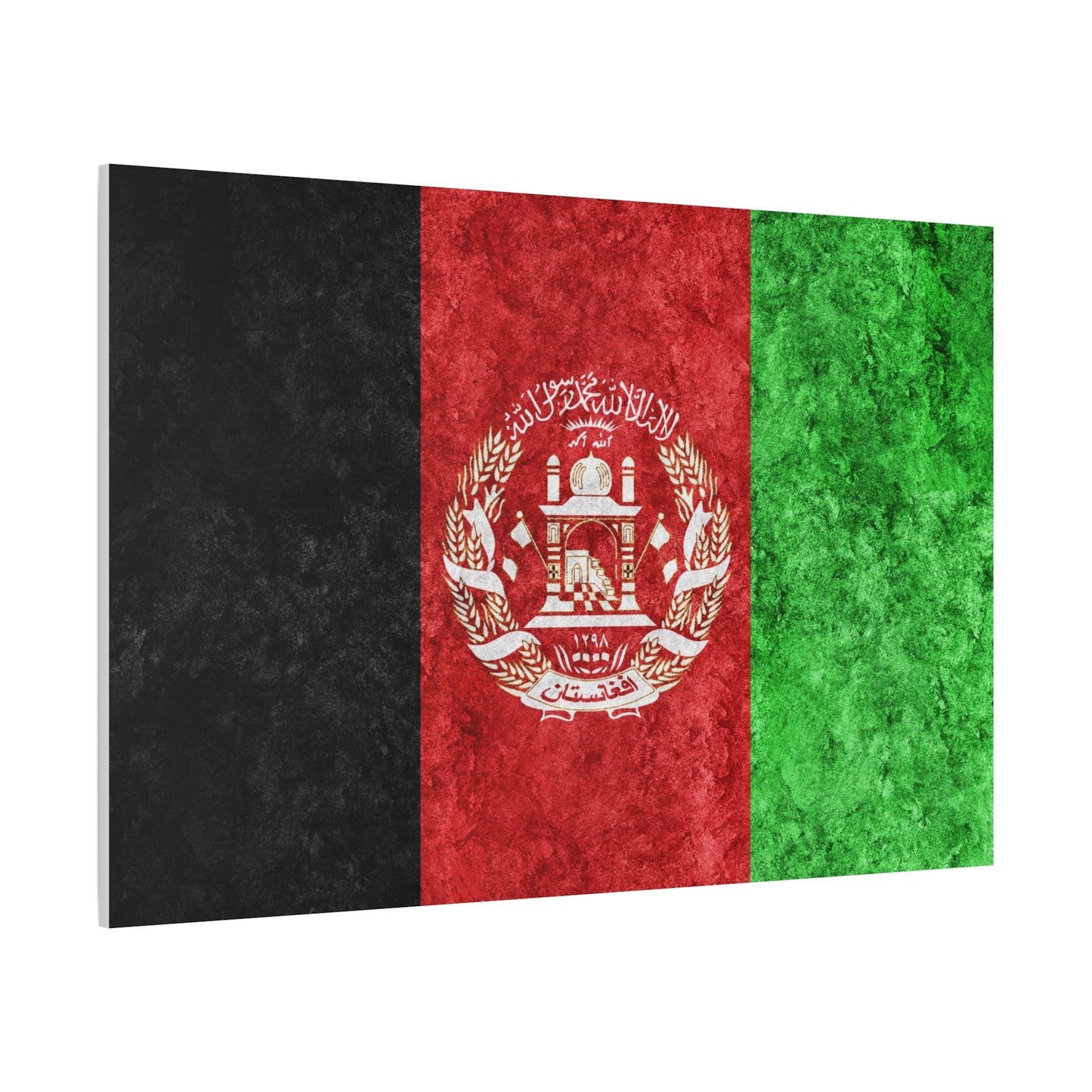 Afghanistan Flag Matte Canvas