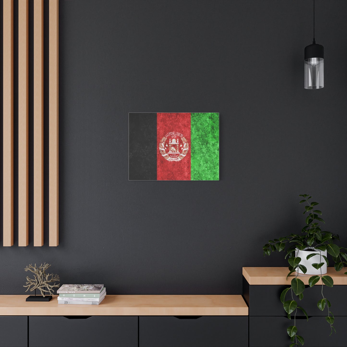 Afghanistan Flag Matte Canvas