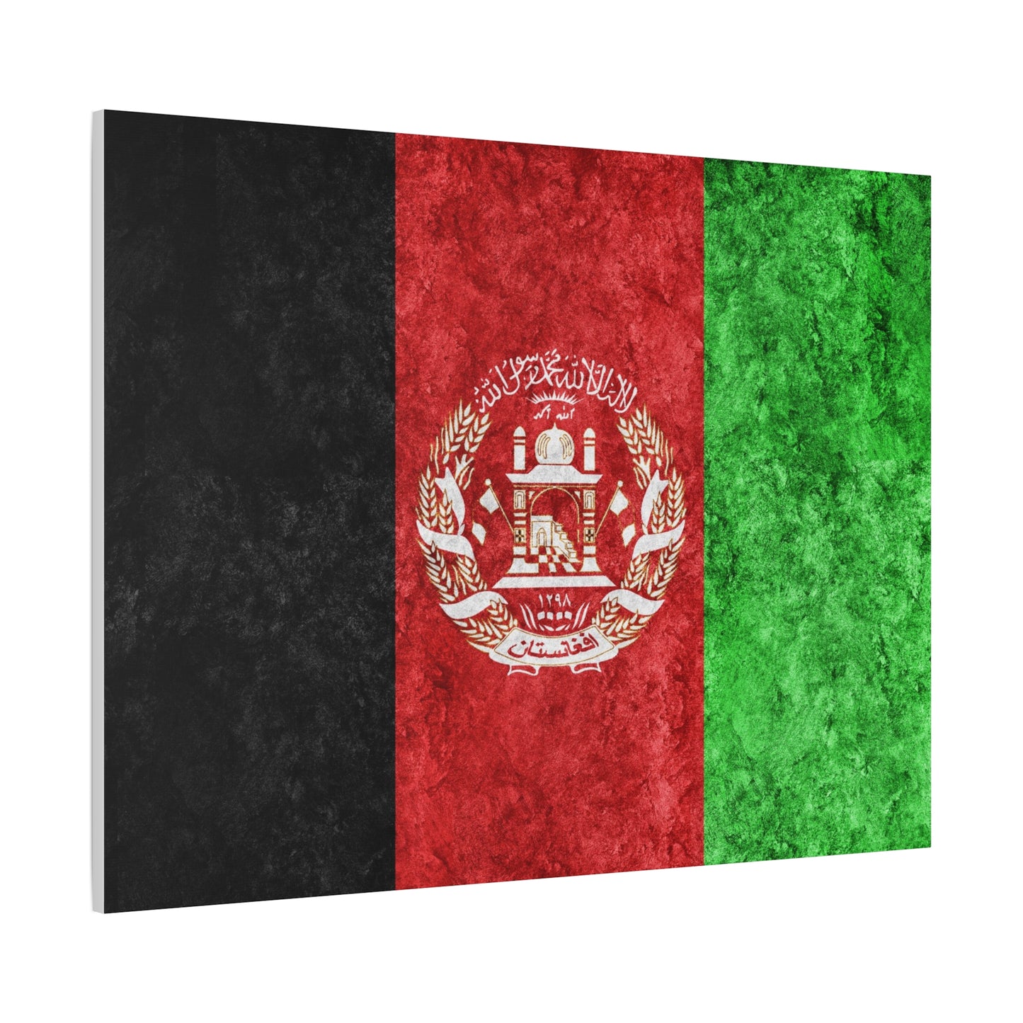 Afghanistan Flag Matte Canvas