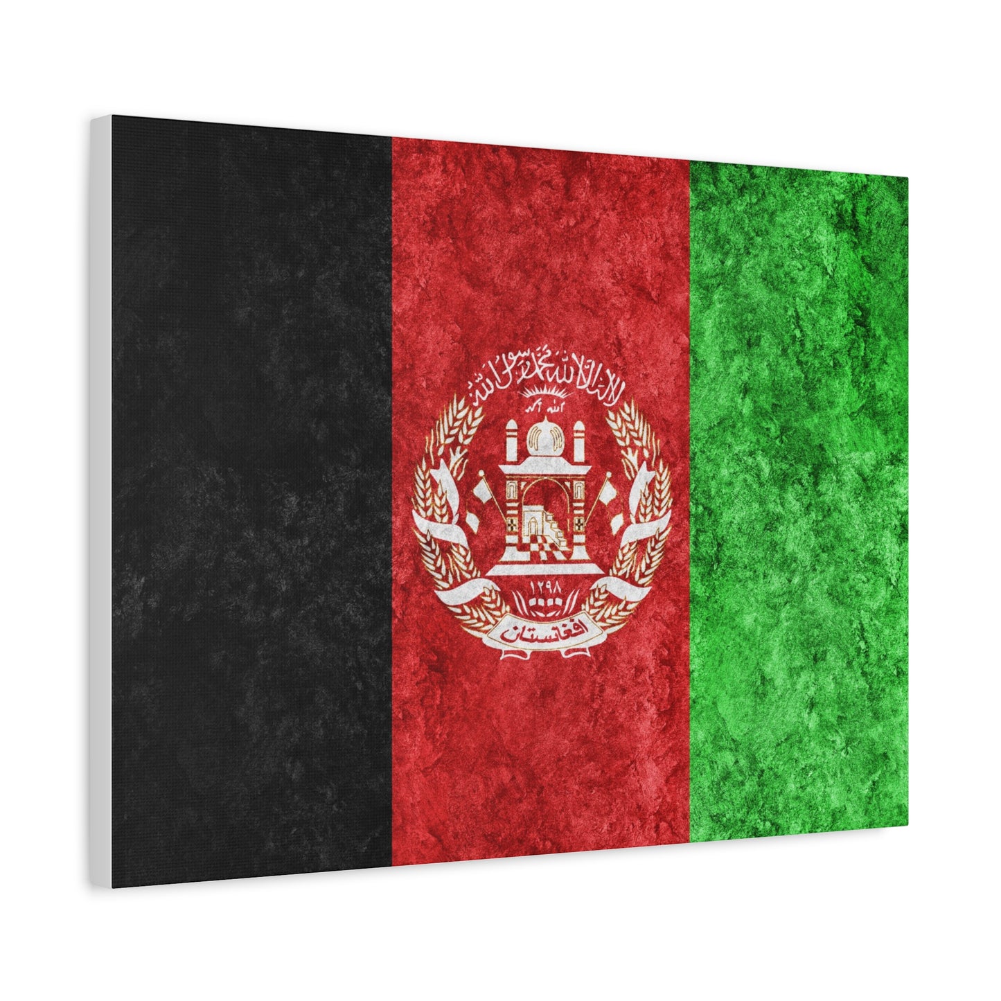 Afghanistan Flag Matte Canvas