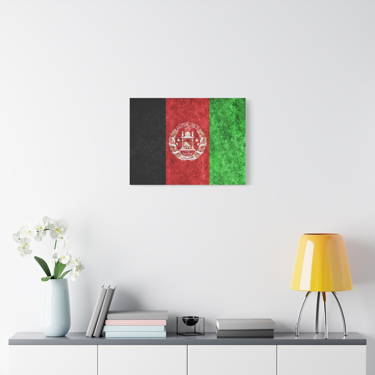 Afghanistan Flag Matte Canvas