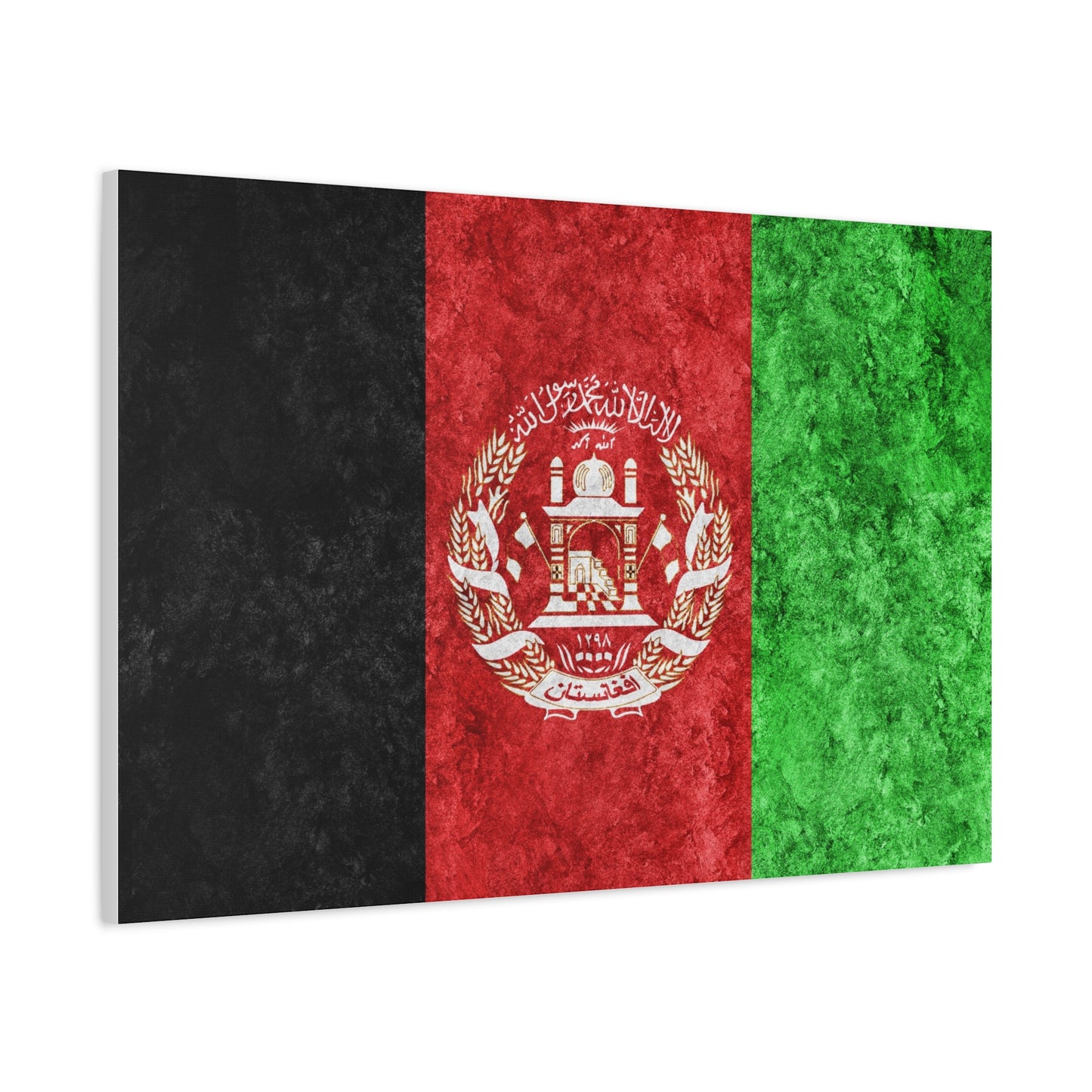 Afghanistan Flag Matte Canvas