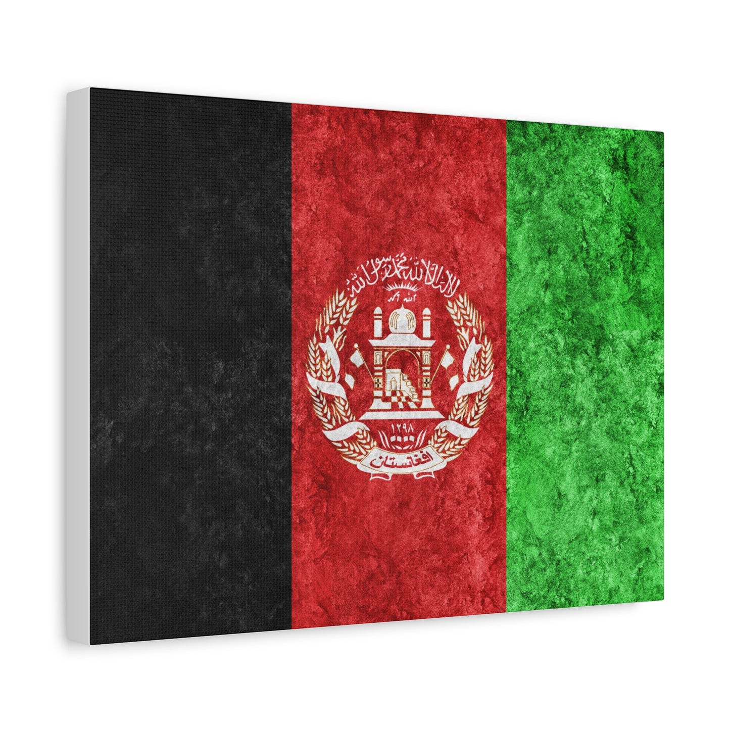 Afghanistan Flag Matte Canvas