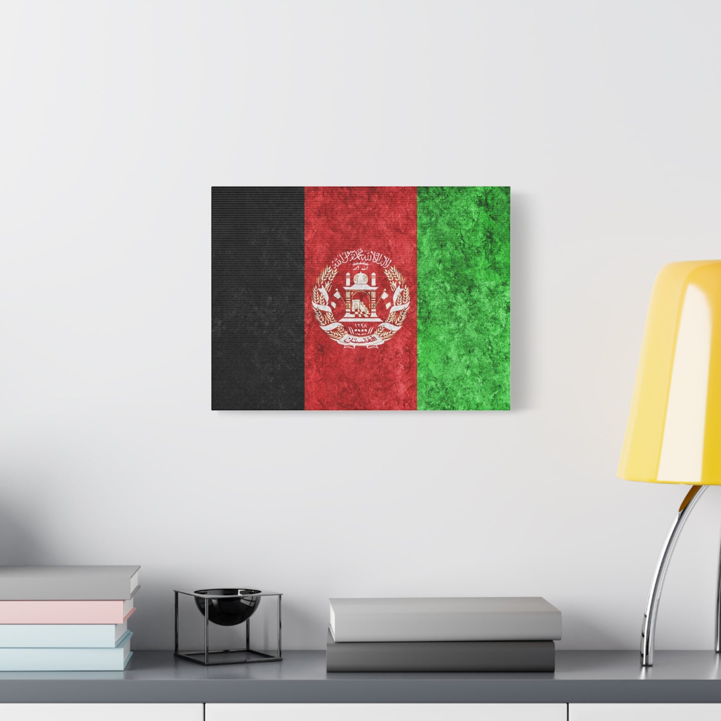 Afghanistan Flag Matte Canvas